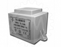 Фото Малогабаритный трансформатор для печатных плат ТН 48/25 G