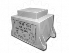 Фото Малогабаритный трансформатор для печатных плат ТН 54/18 G