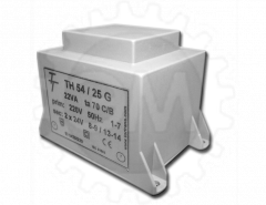 Фото Малогабаритный трансформатор для печатных плат ТН 54/25 G