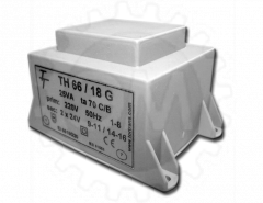 Фото Малогабаритный трансформатор для печатных плат ТН 66/18 G