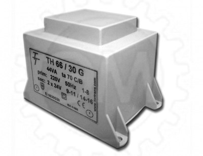 Малогабаритный трансформатор для печатных плат ТН 66/30 G фото 1