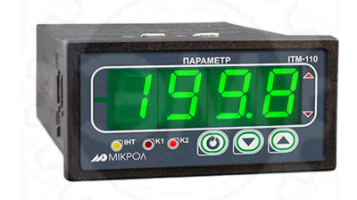 Одноканальный микропроцессорный индикатор ИТМ-110 фото 1